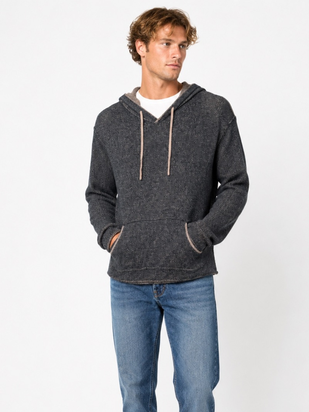 The Normal Brand Cotton Knit Hoodie